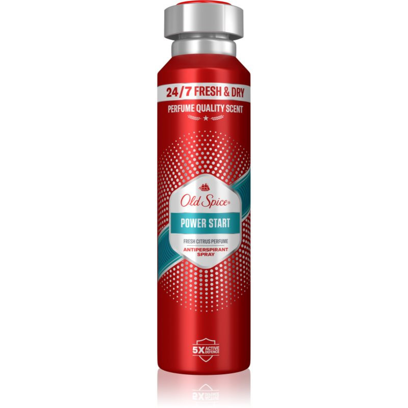 Old Spice Power Start antiperspirant ve spreji pro muže 150 ml