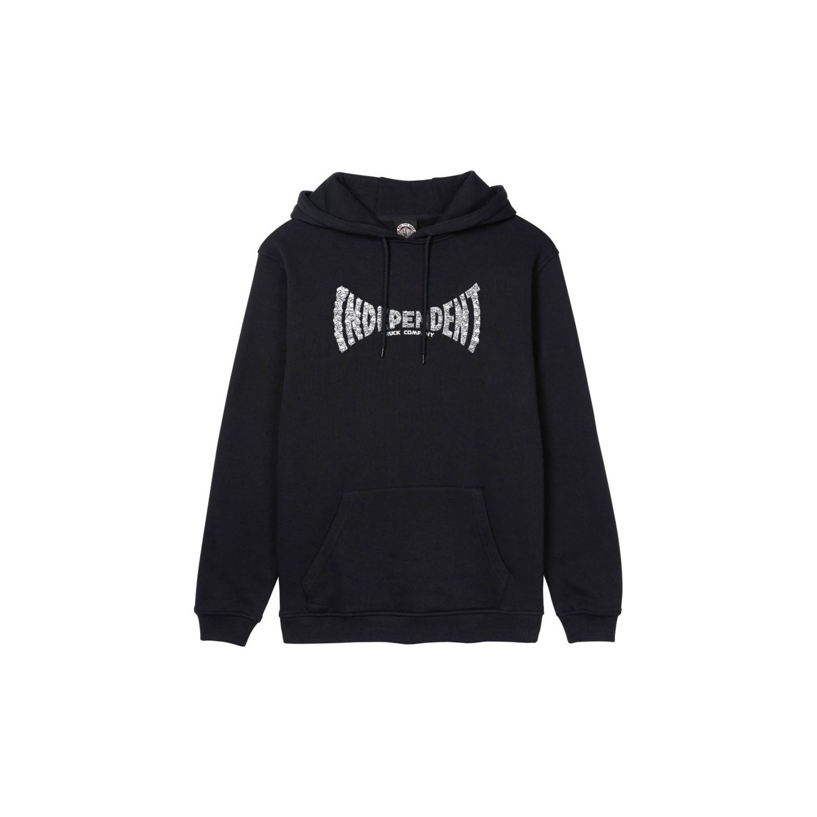 mikina INDEPENDENT - Skull Span Black (BLACK) velikost: L