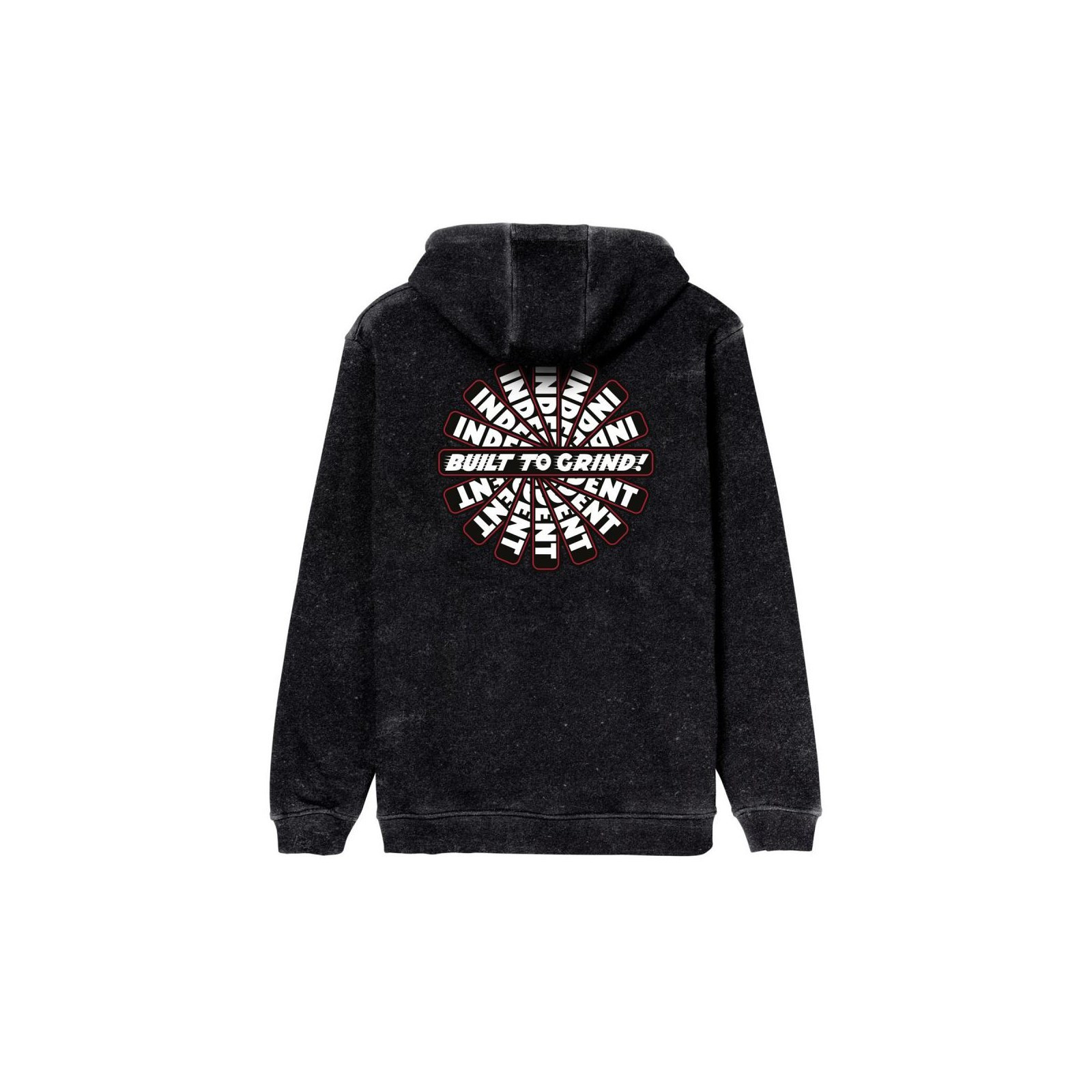 mikina INDEPENDENT - BTG Speed Revolve Mineral Wash Black (MINERAL WASH BLACK) velikost: L