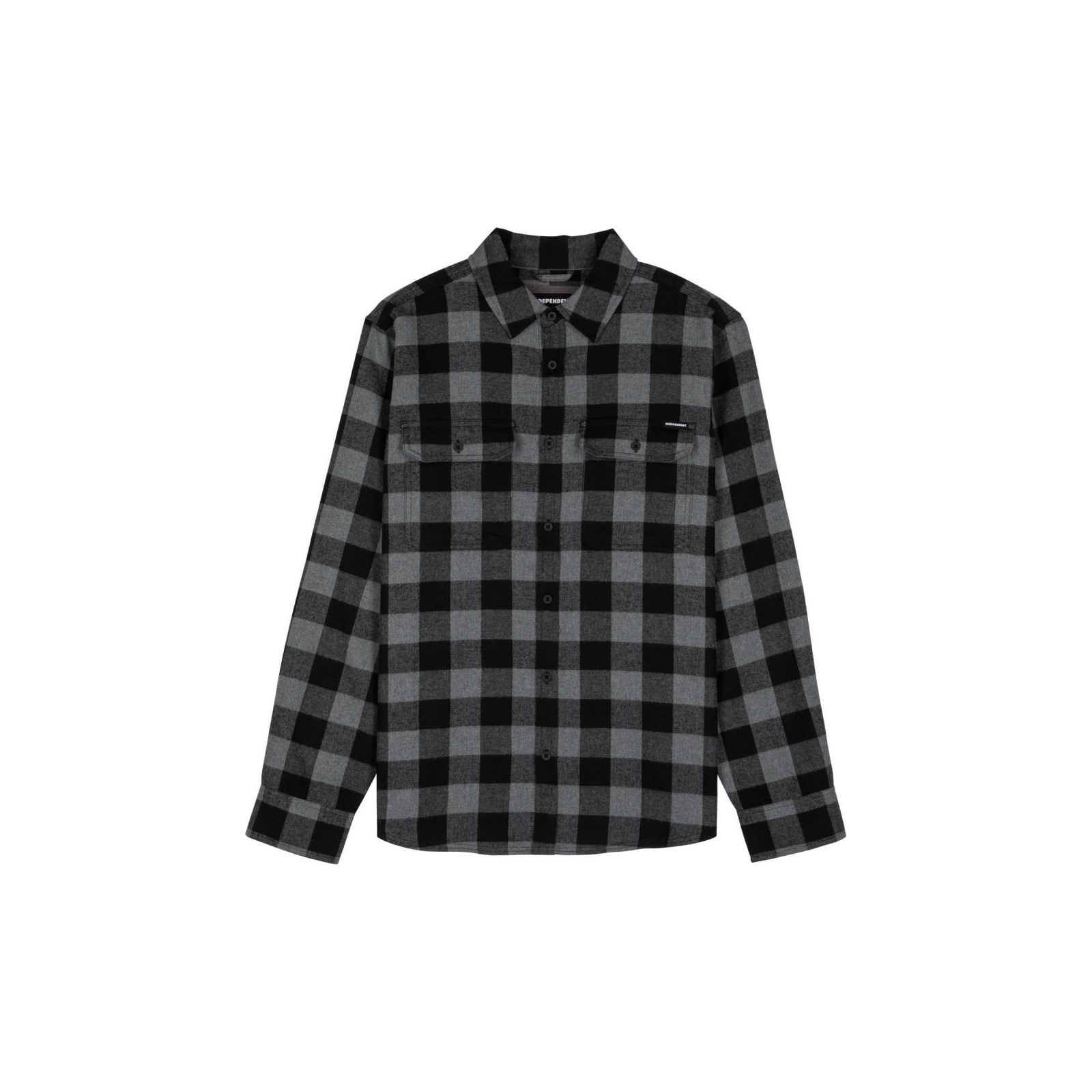 košile INDEPENDENT - Belmont Grey Check (GREY CHECK) velikost: XL