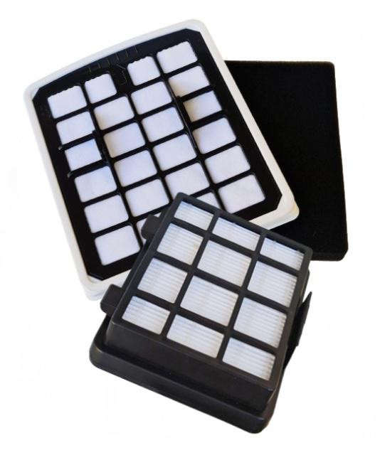 HEPA filtr a filtr pro CONCEPT VP524X, VP513X a ETA .517 Stormy, sada 1+1ks