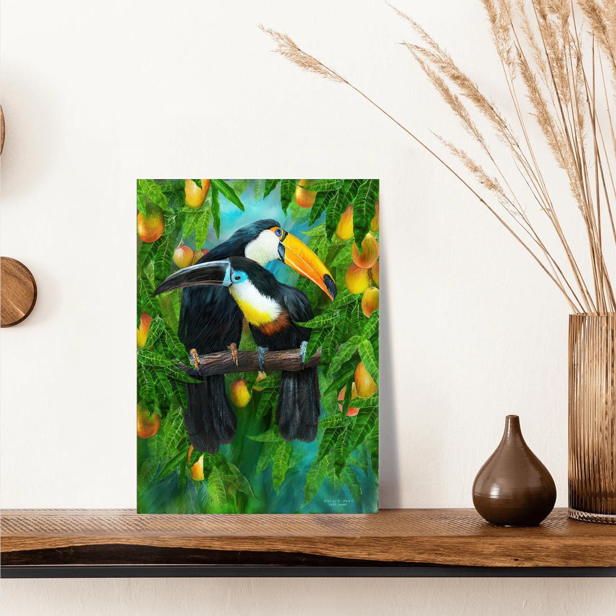 Weltbild Malování podle čísel Tropičtí ptáci