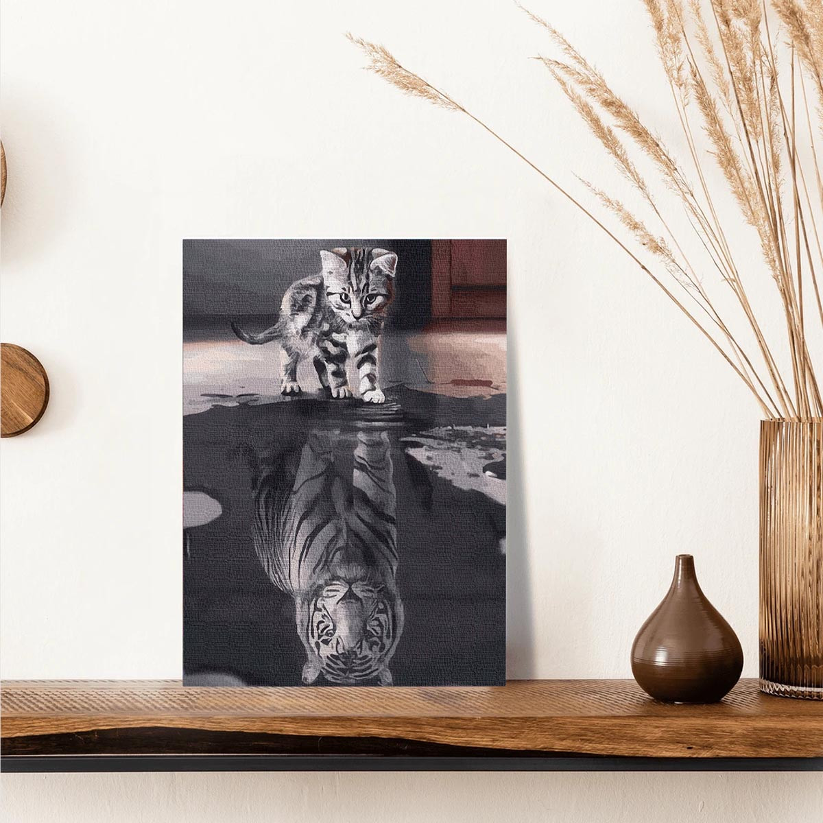 Weltbild Malování podle čísel Sny sněžného tygra