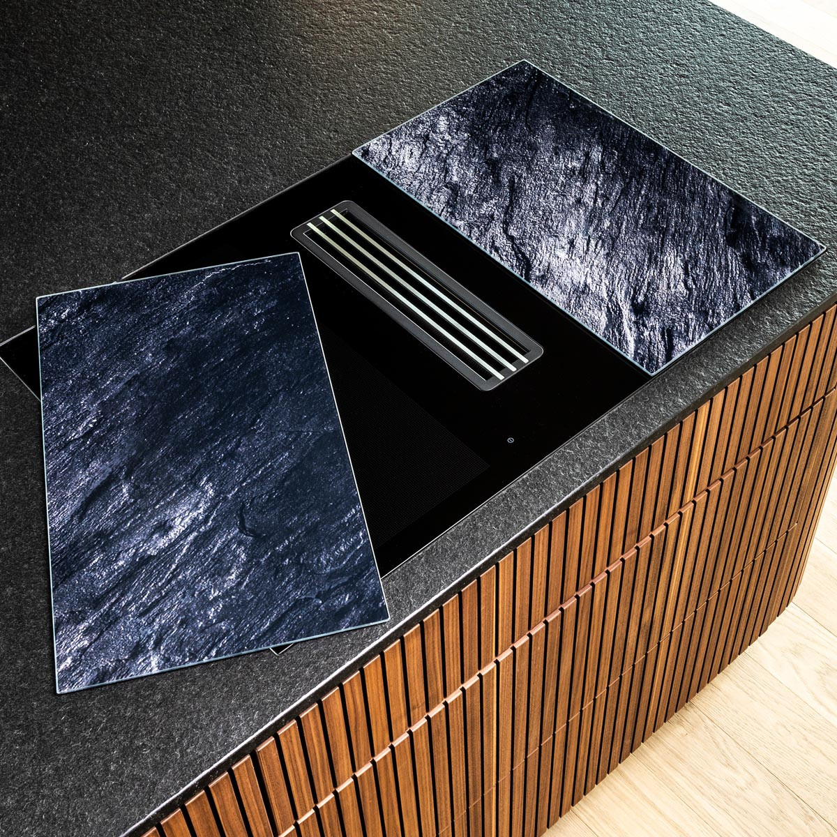 Haushalt international Ochranné krycí desky Břidlice, sada 2 ks