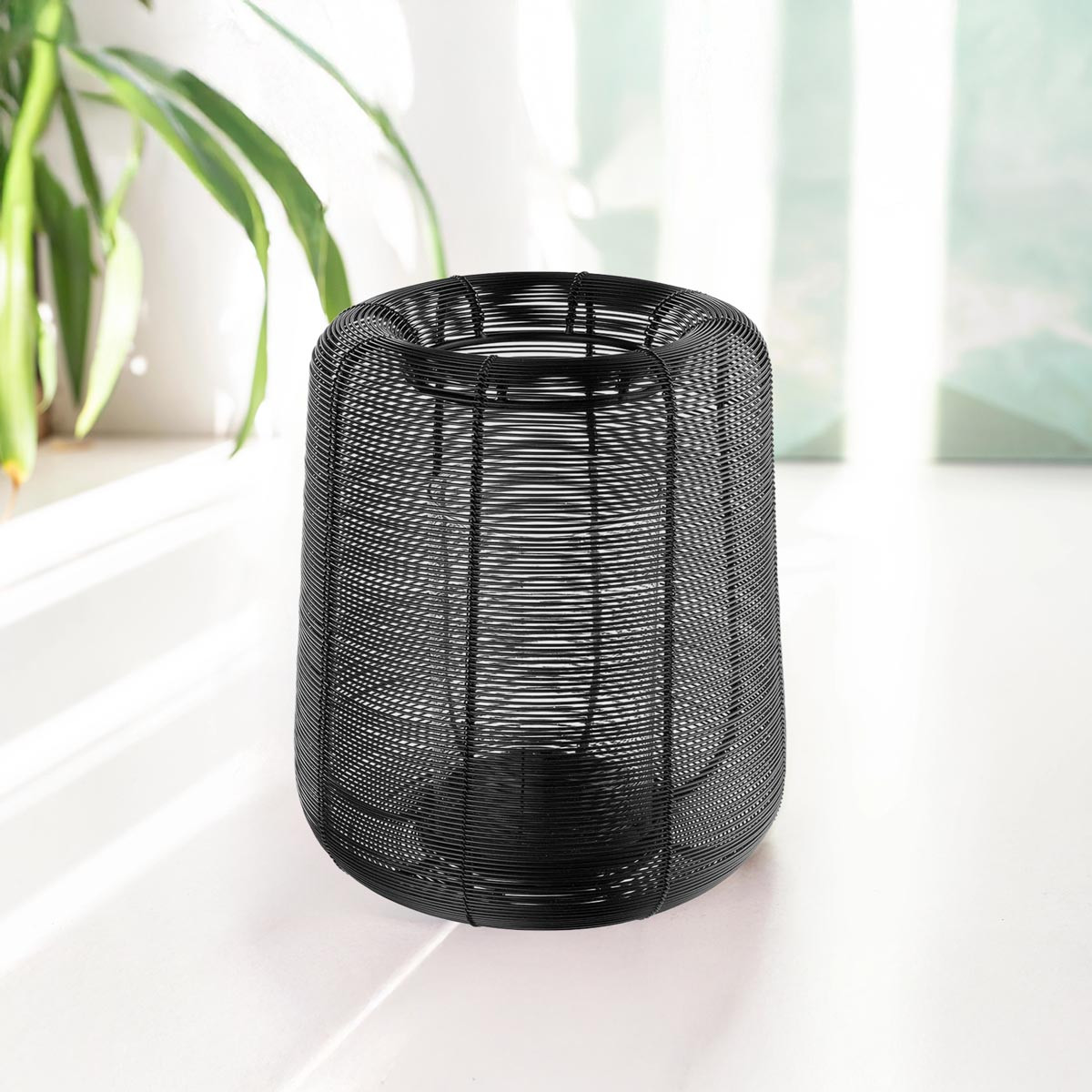 Gilde Lucerna Merlin, černá, 25 cm