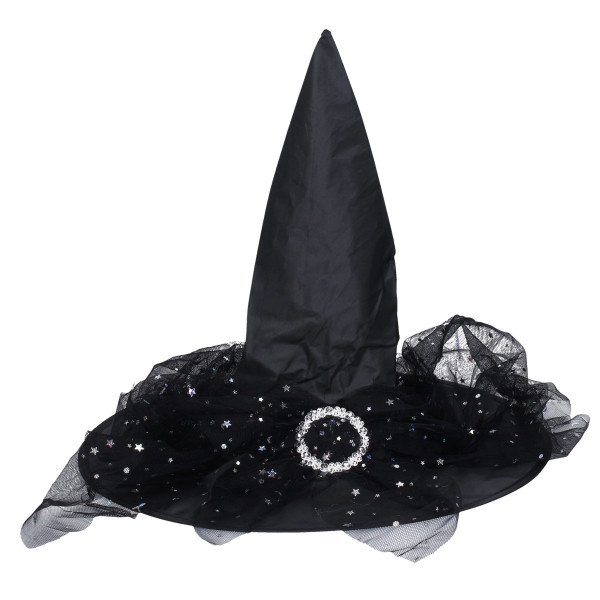 Wiky - Set karneval - Čarodějnický klobouk 38x33 cm