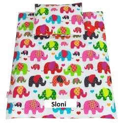 Sada do kočárku Sloníci růžoví