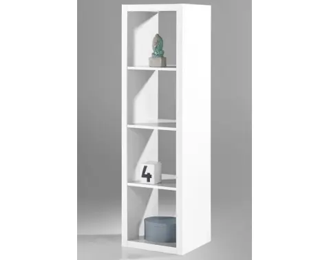 Regál Style 4x1, bílý