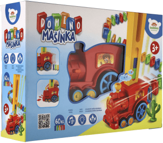 Domino mašinka se zvukem a světlem 16 cm