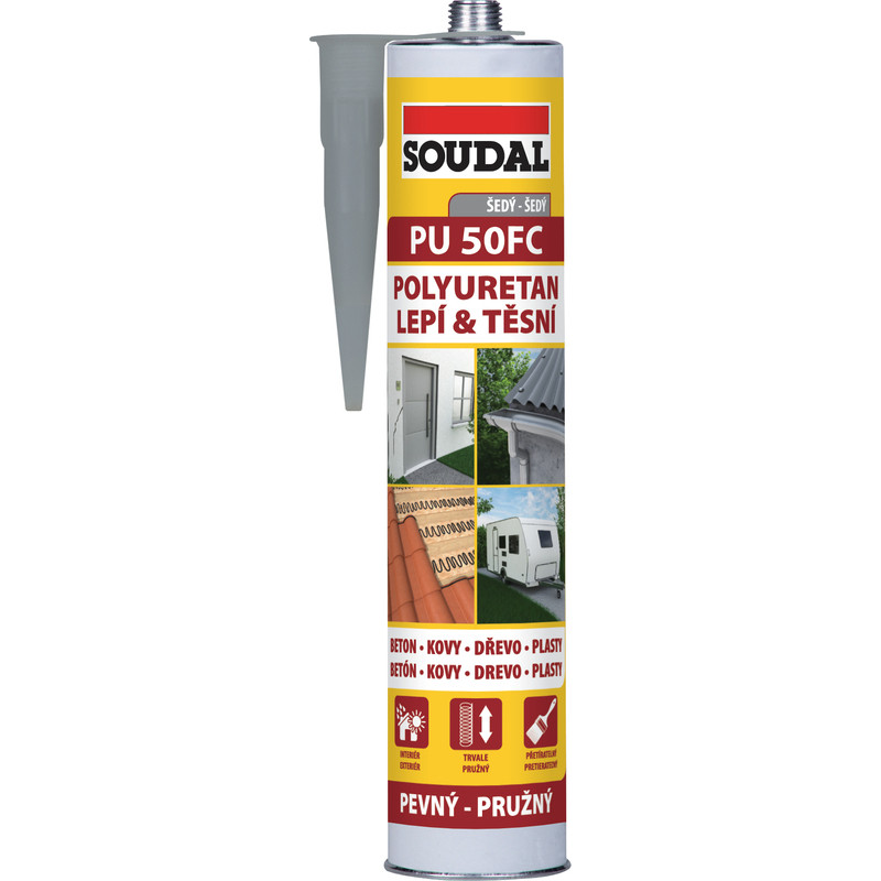Tmel lepicí Soudal PU 50FC