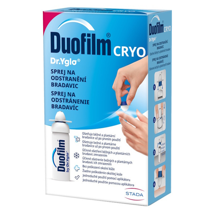 DUOFILM Cryo Dr.Yglo sprej na odstranění bradavic 50 ml