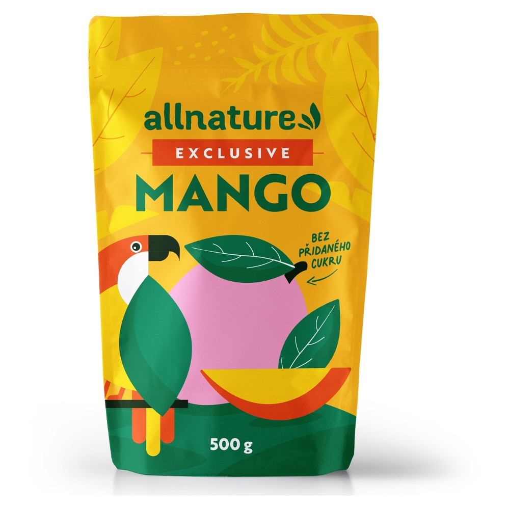 ALLNATURE Sušené mango exclusive 500 g