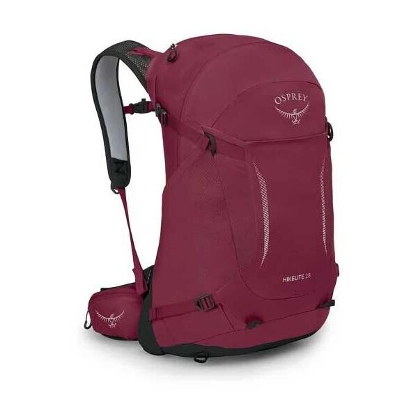 Osprey HIKELITE 28 Turistický batoh, vínová, velikost