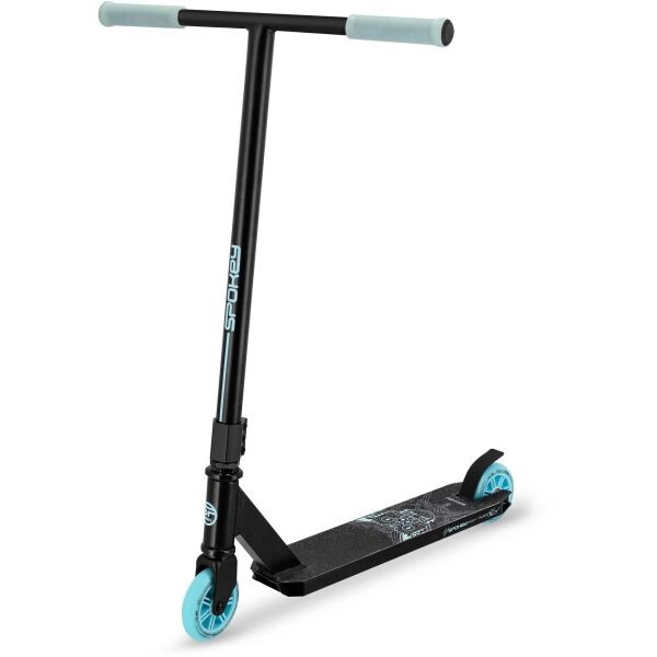 Spokey NIGHT RIDER Freestyle koloběžka, černá, velikost