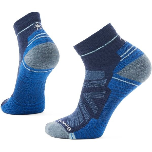 Smartwool HIKE LIGHT CUSHION ANKLE Pánské outdoorové ponožky, tmavě modrá, velikost