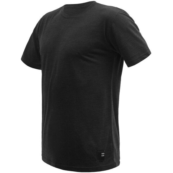Sensor MERINO CORDURA Pánské funkční triko, černá, velikost