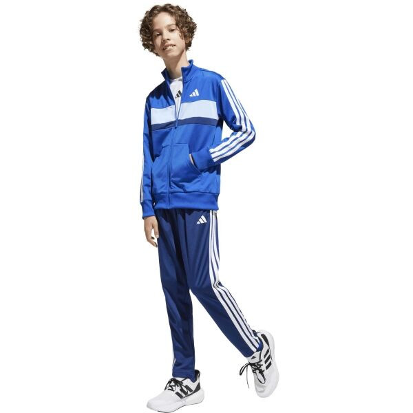 adidas 3-STRIPES TIBERIO Dětská souprava, modrá, velikost