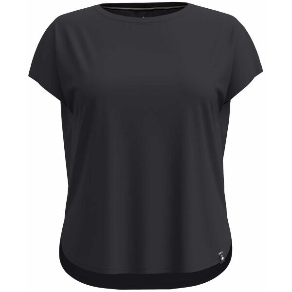 Smartwool SHORT SLEEVE SWING TOP Dámské triko, černá, velikost