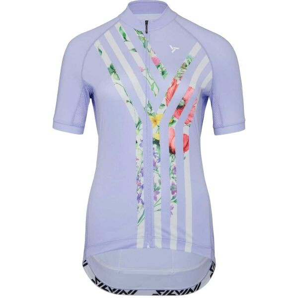 SILVINI WOMEN JERSEY CALNIA Dámský cyklistický dres, fialová, velikost