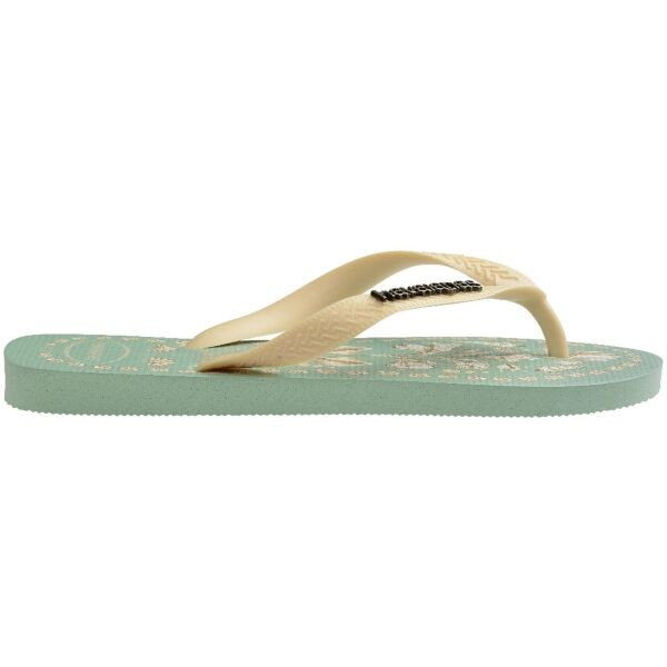 HAVAIANAS TOP TROPIC ALIA VIBES Dámské žabky, světle zelená, velikost 43/44