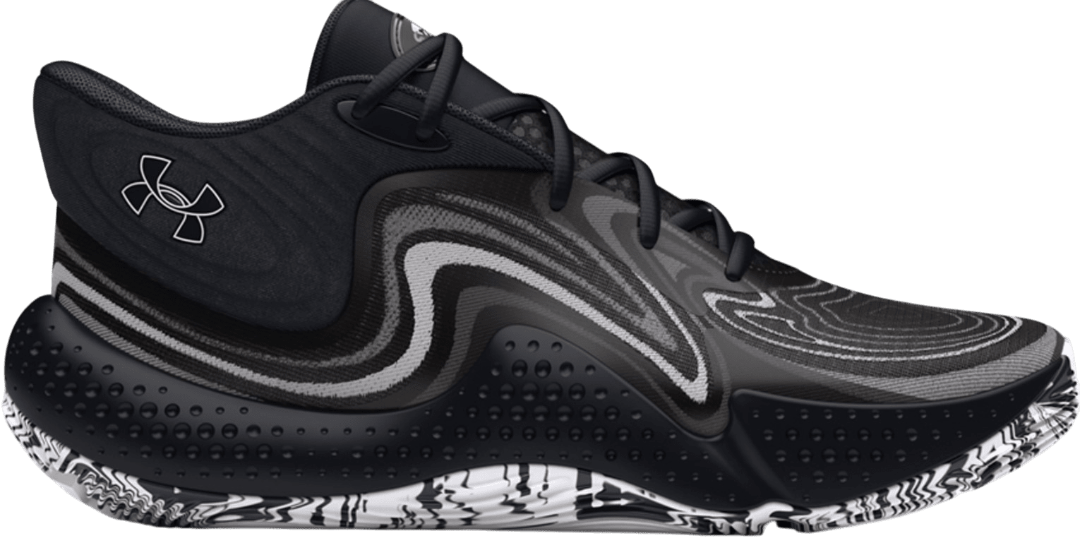 Basketbalové boty Under Armour UA Spawn 6 Mid-BLK