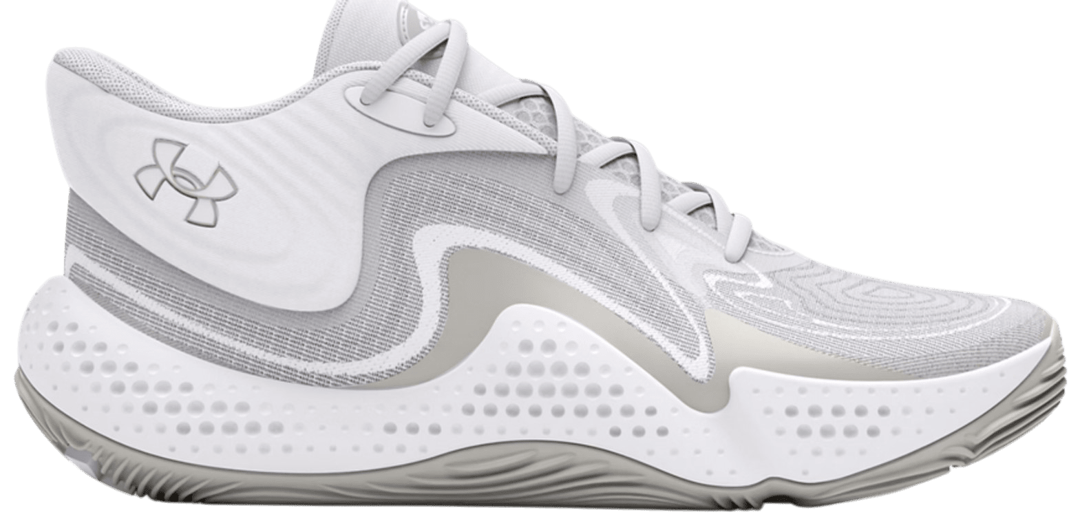 Basketbalové boty Under Armour UA Spawn 6 Mid-WHT