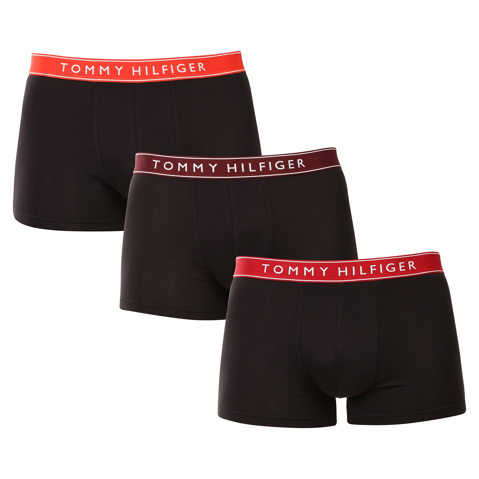 3PACK pánské boxerky Tommy Hilfiger černé (UM0UM03457 0WI) L, trenky / trenýrky