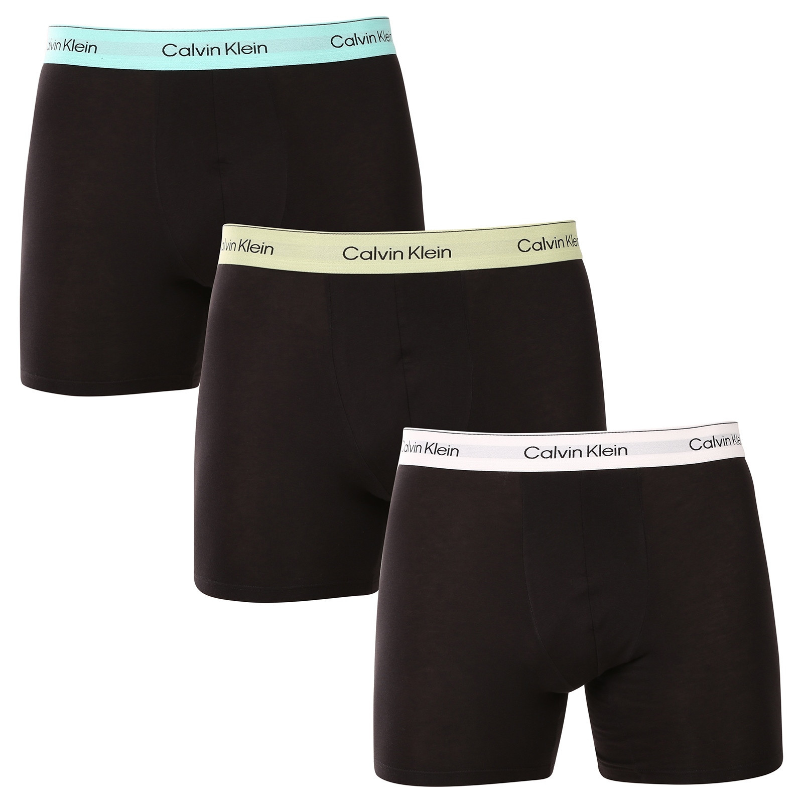 3PACK pánské boxerky Calvin Klein černé (NB4394-VRB) XL, trenky / trenýrky