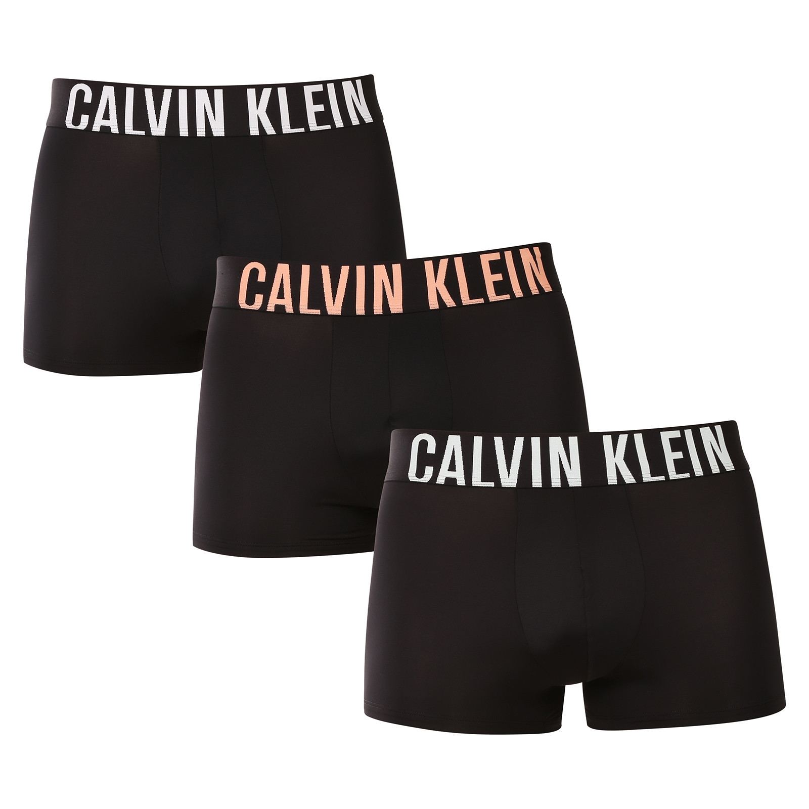 3PACK pánské boxerky Calvin Klein černé (NB3775A-VVN) M, trenky / trenýrky