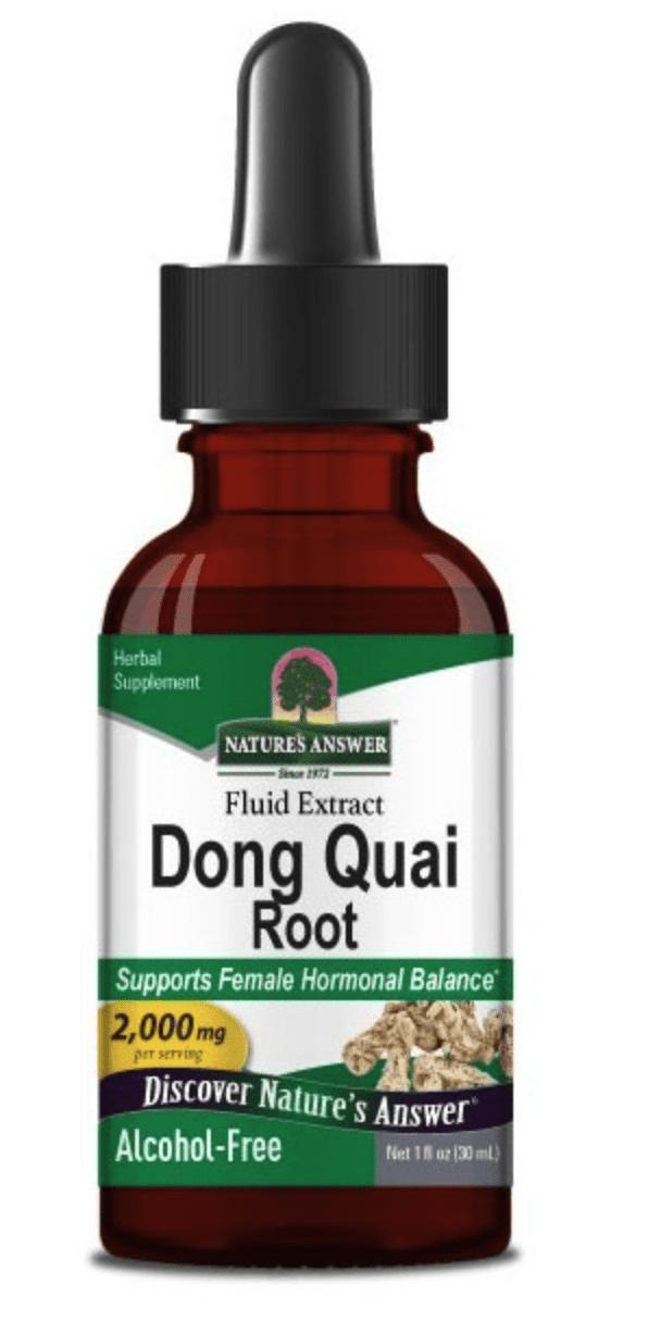 Nature's Answer Dong Quai Root Fluid Extract, Andělika čínská, extrakt, 2000 mg, 30 ml