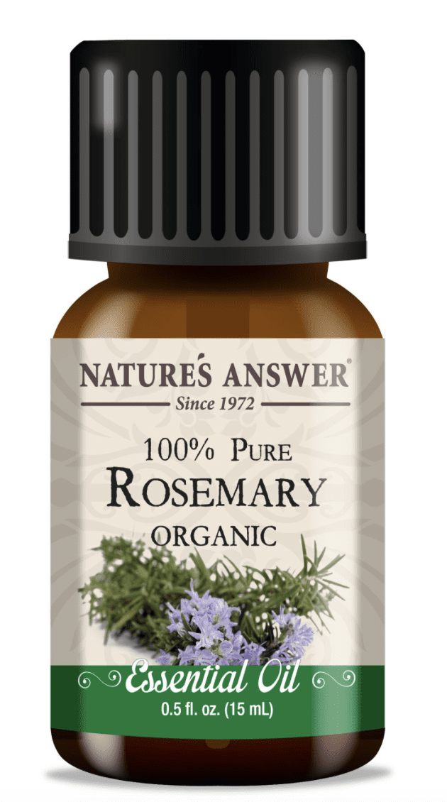 Nature's Answer Rosemary Essential Oil, Rozmarýn, esenciální olej, BIO, 15 ml