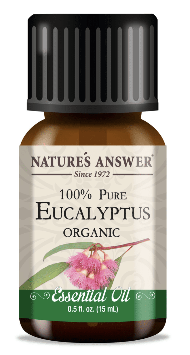 Nature's Answer Eucalyptus Essential Oil, esenciální olej, BIO, 15 ml