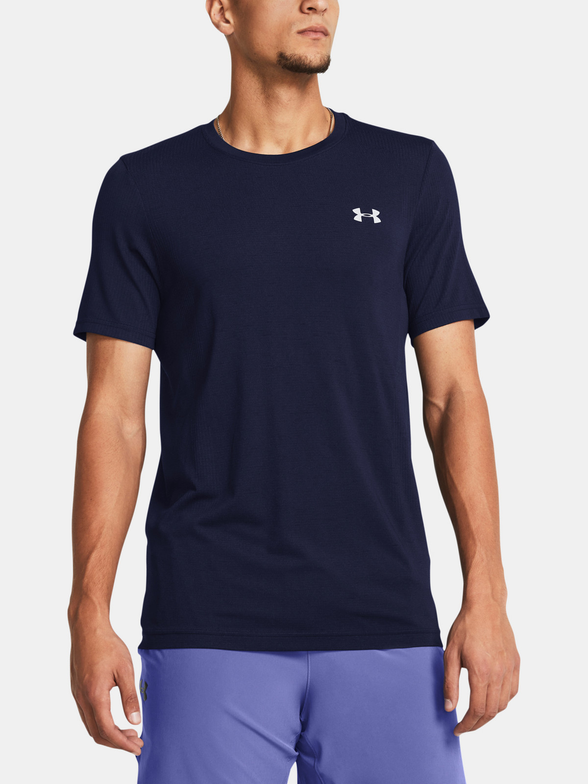 Pánské tričko Under Armour Vanish Seamless SS-BLU - Pánské