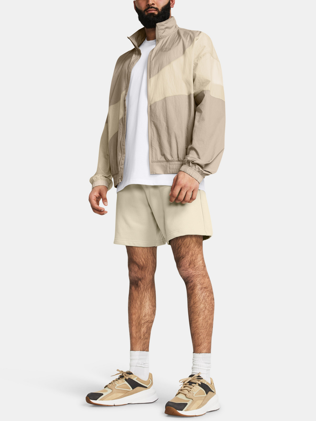 Pánská bunda Under Armour UA Legacy Crinkle Jacket-BRN - Pánské