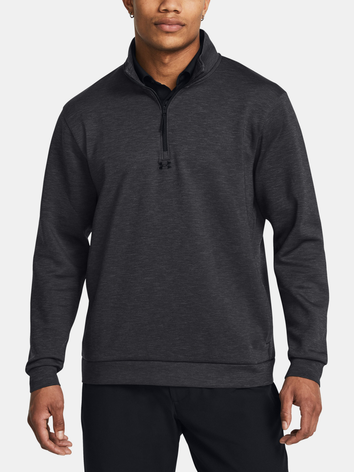 Pánská mikina Under Armour UA Drive Midlayer Pullover-BLK - Pánské