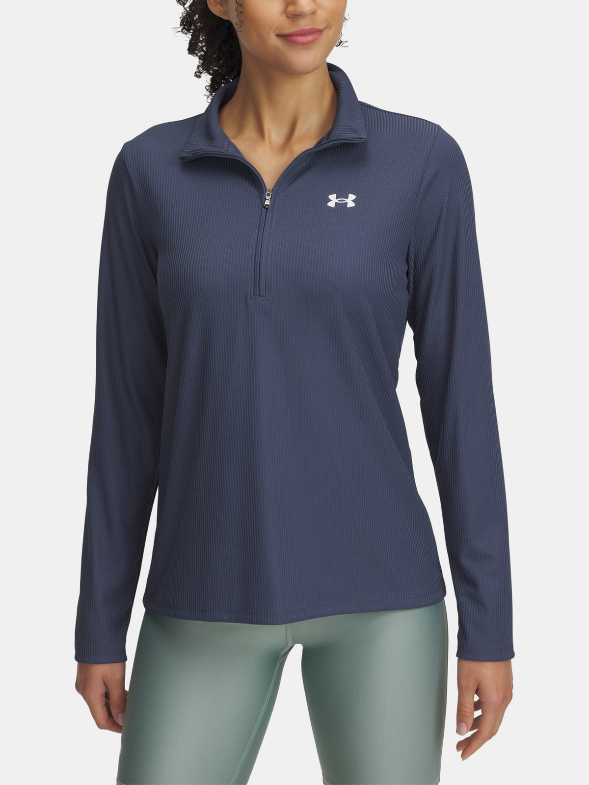 Dámské tričko Under Armour Tech Rib 1/2 Zip - Dámské