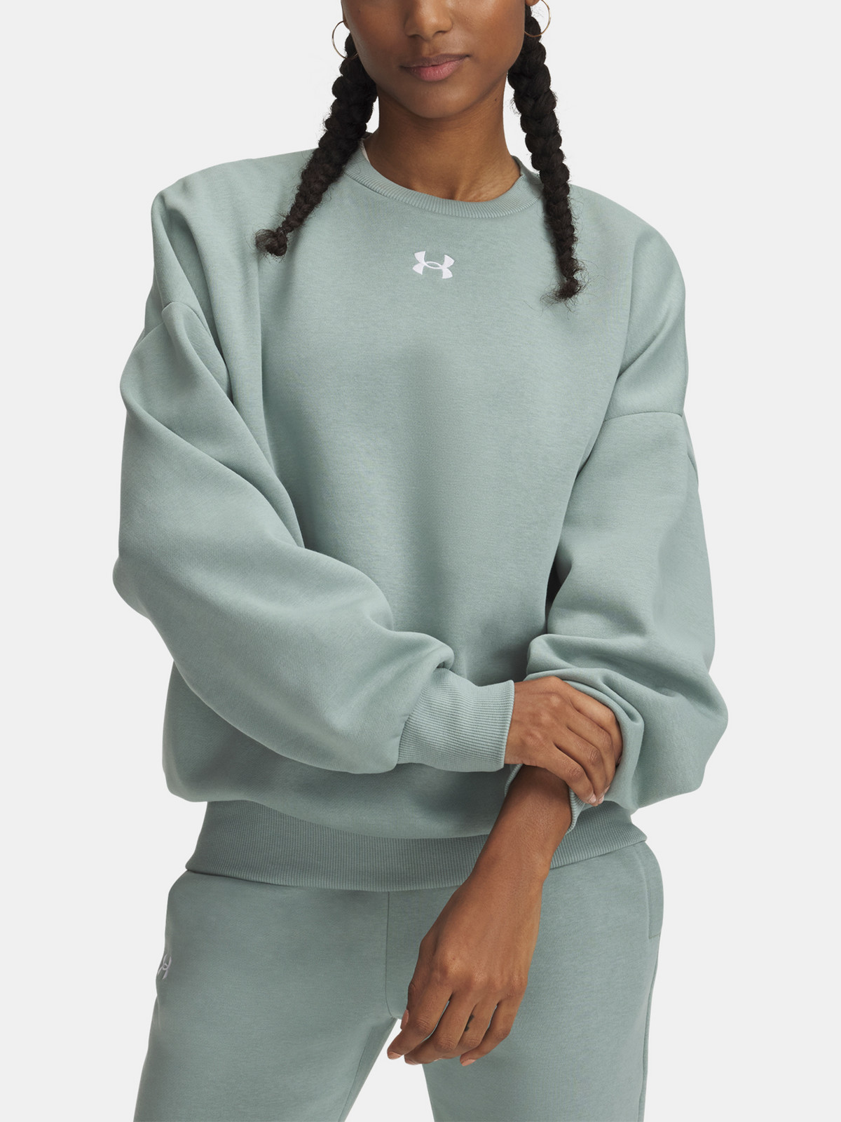 Dámská mikina Under Armour UA Rival Fleece OS Crew - Dámské