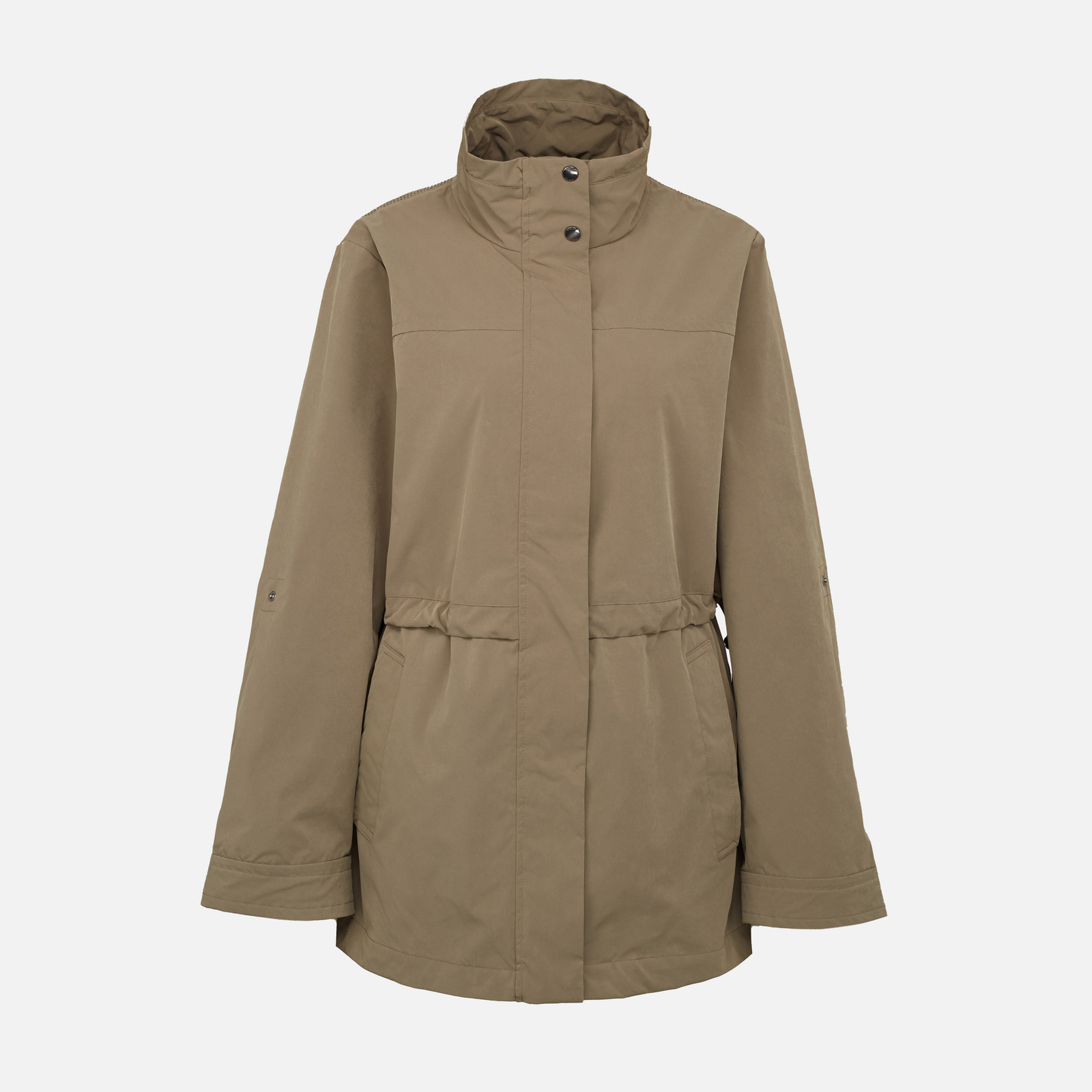 Khaki dámská bunda Geox Claudin - Dámské