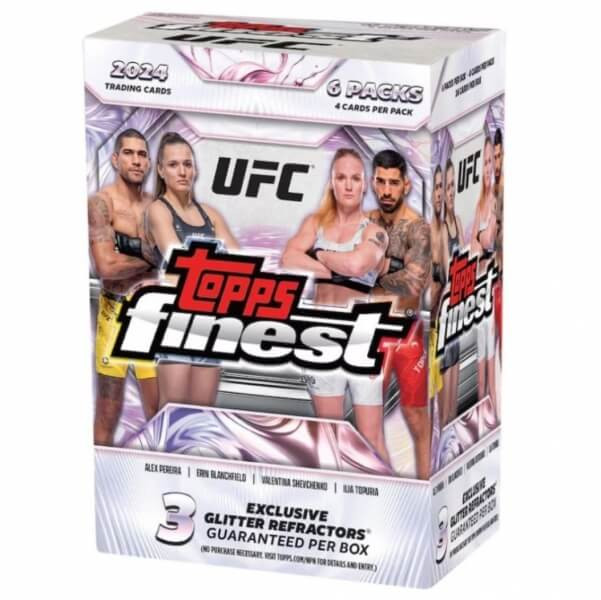Topps UFC Finest Blaster Box 2024 - sběratelské karty MMA