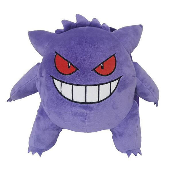 Pokémon plyšák Gengar 2v1 (plyšák a batoh) - 31 cm