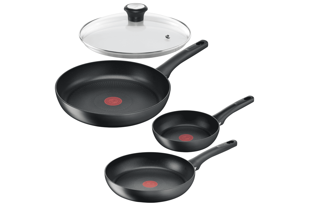 Akční set pánví Tefal Ultimate klasická 30, 26, 20 cm a poklice 30 cm