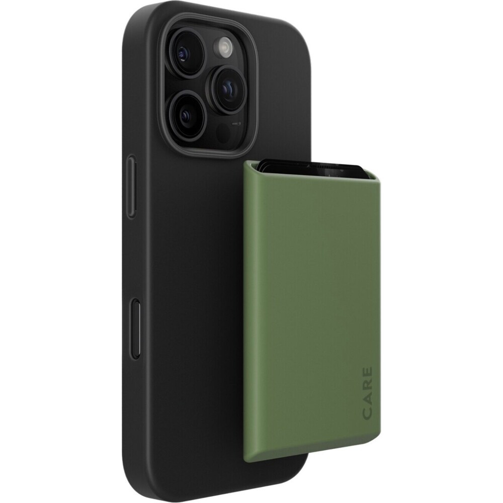 PanzerGlass CARE Apple MagSafe RFID CardHolder pouzdro na platební karty zelené