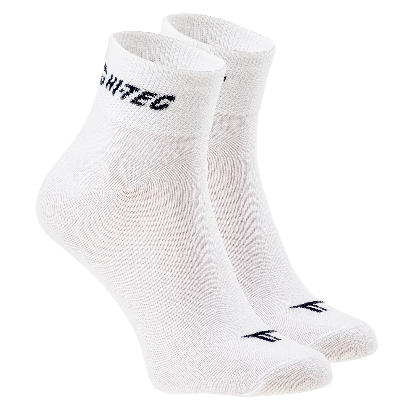 HI-TEC Chire pack - sada tří párů ponožek (bílé) Barva: Bílá (White), Velikost: 36-39