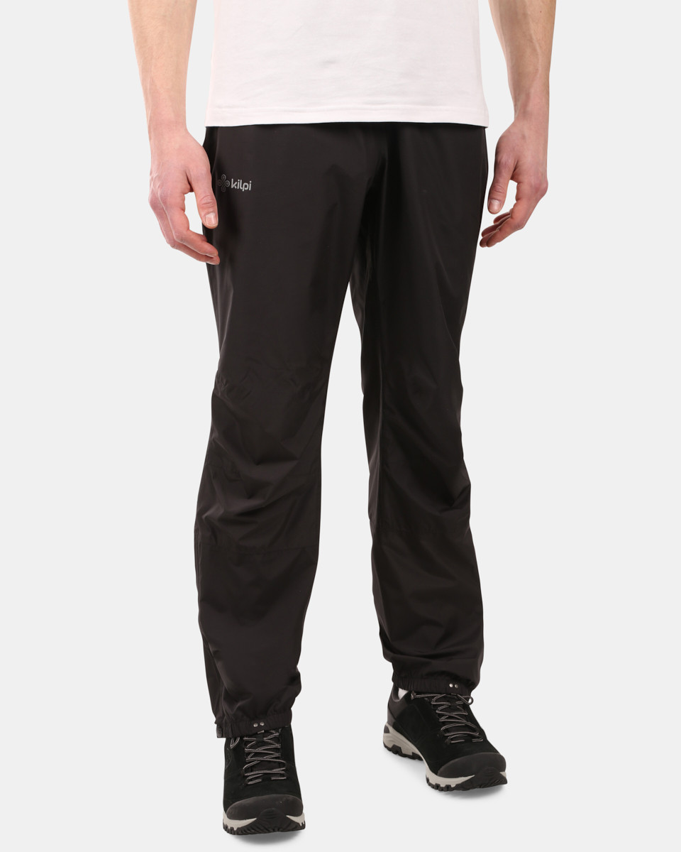 Pánské nepromokavé outdoorové kalhoty kilpi maules-m černá 3xl