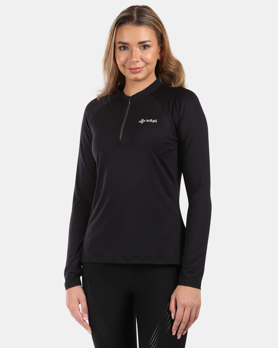 Dámské funkční tričko s dlouhým rukávem kilpi gimi-w černá 46