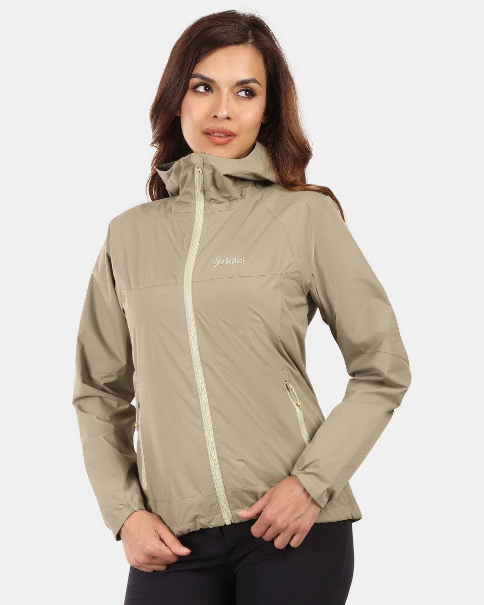 Dámská outdoorová bunda kilpi sonna-w khaki 46