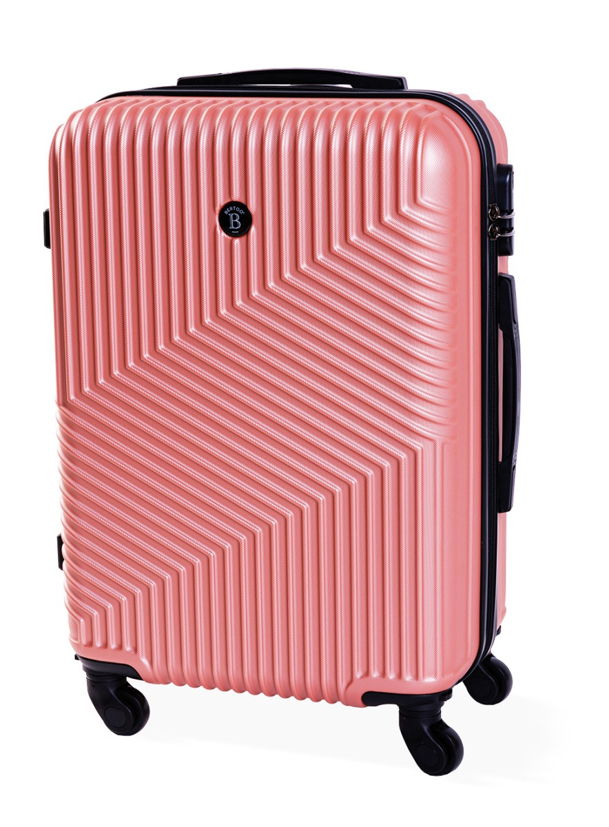 Cestovní kufr bertoo milano - růžový l