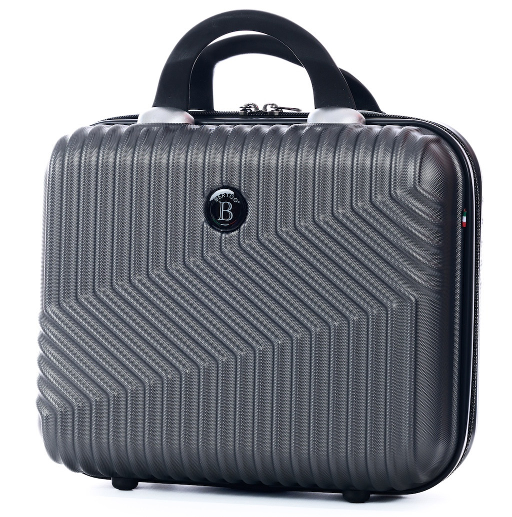 Cestovní kufr bertoo milano - tmavě šedý xxs