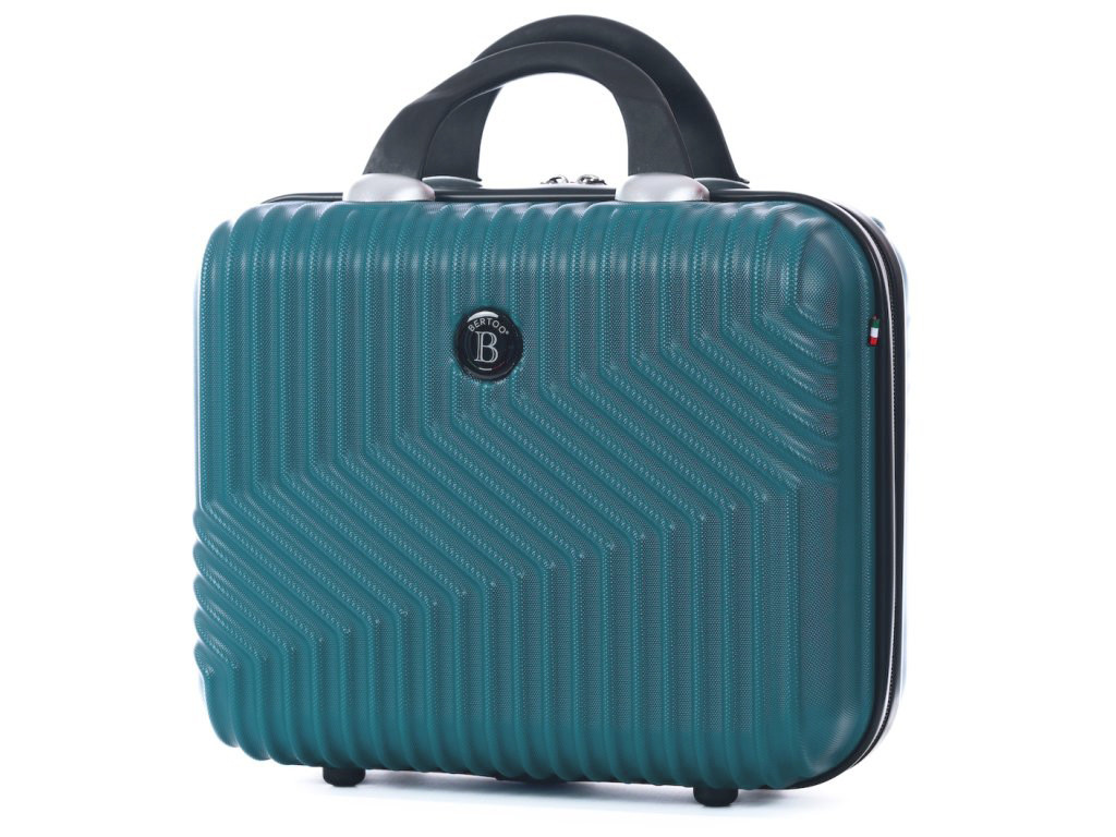 Cestovní kufr bertoo milano - zelený xxs