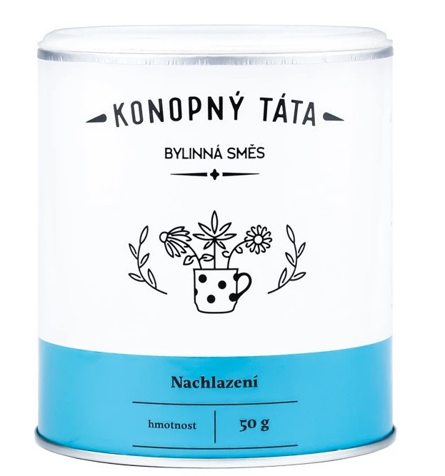 Konopný táta Konopný čaj - Nachlazení 50 g